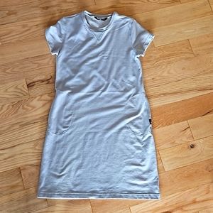 The North Face Women's Cotton T-shirt Dress Soze Medium Gray